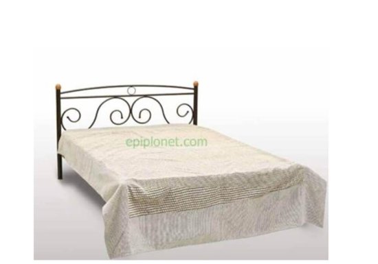 Κρεβάτι Μεταλλικό Μονό ή Ημίδιπλο Γογ-Ρόδος