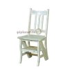 Καρέκλα από Μαόνι σε Λευκή Πατίνα J-143504