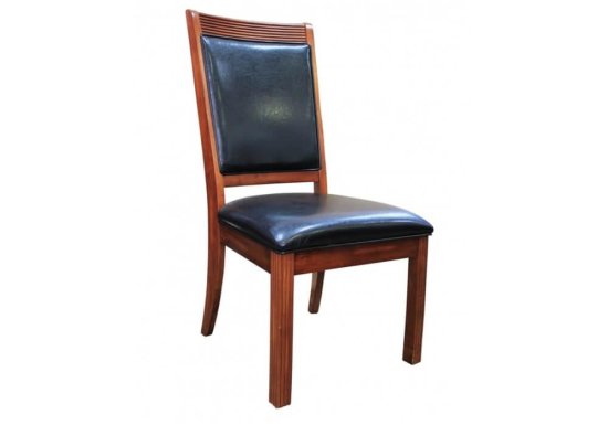 Καρέκλα ξύλινη επενδεδυμένη με δέρμα G-135068