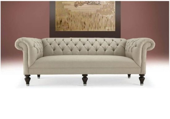 Τριθέσιος καναπές καπιτονέ C-105000