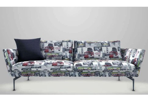 μοντέρνος καναπές με ύφασμα casablanca