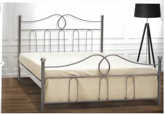 Κρεβάτι Μεταλλικό Με Ψηλό Κεφαλάρι Γ-200023