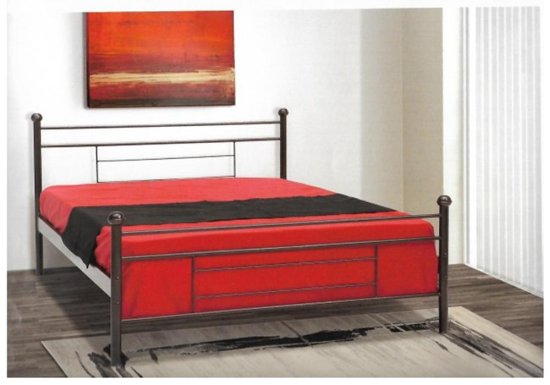 Φθηνό Κρεβάτι με Μεταλλικό Σκελετό Γ-200020