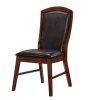 Καρέκλα Με Δερμάτινη (PU) Πλάτη και Κάθισμα G-135103