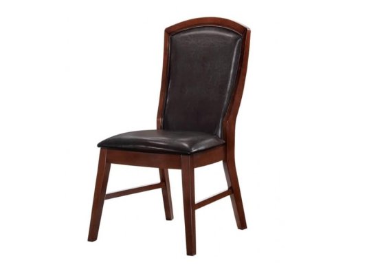 Καρέκλα Με Δερμάτινη (PU) Πλάτη και Κάθισμα G-135103