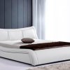 Μοντέρνο Κρεβάτι Ντυμένο με Δερματίνη V-050495