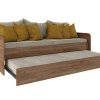 Καναπές κρεβάτι με ξύλινο σκελετό