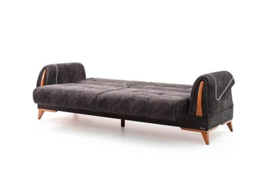 Μοντέρνος Καναπές Κρεβάτι με Διπλωμένα Μπράτσα Ef-105066
