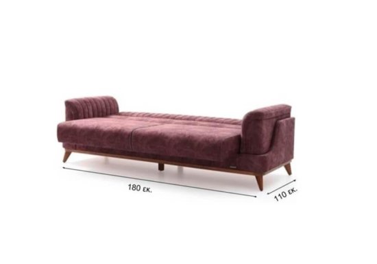 Καναπές Κρεβάτι με Αποθηκευτικό Χώρο 231Χ90 Ef-110084