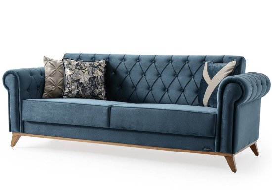 Κομψός Κλασικός Καναπές-Κρεβάτι 