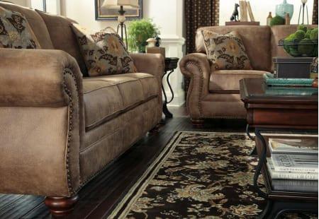 Οικονομικός δερμάτινος καναπές για σπίτι και γραφείο 