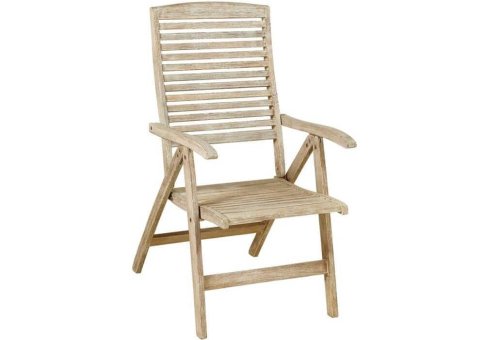 ξύλινη ψηλόπλατη πτυσσόμενη πολυθρόνα