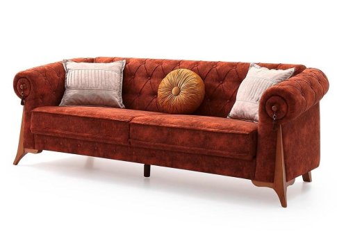 Κλασικός καπιτονέ καναπές