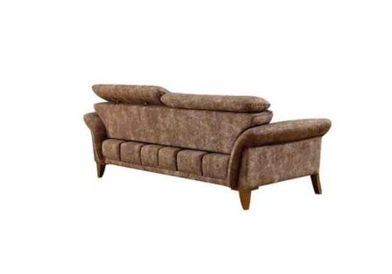 Καναπές απλός μοντέρνος με ξύλινα ποδαράκια Ass-105095