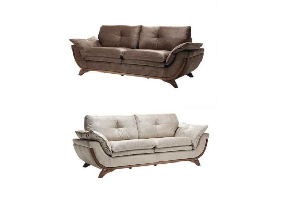 Καναπές με μαξιλάρες καθίσματος Ass-105099