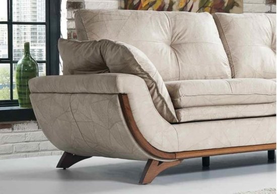 Καναπές με μαξιλάρες καθίσματος Ass-105099