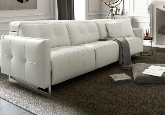 Ιταλικός μοντέρνος δερμάτινος καναπές