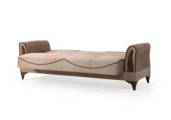 Οικονομικός τριθέσιος καναπές κρεβάτι Ef-105122