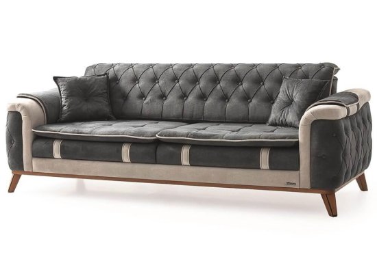 Καπιτονέ καναπές με επίστρωμα