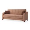Οικονομικός τριθέσιος καναπές κρεβάτι Ef-105126