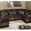 Luxury καναπές επενδυμένος με κλασικά υφάσματα