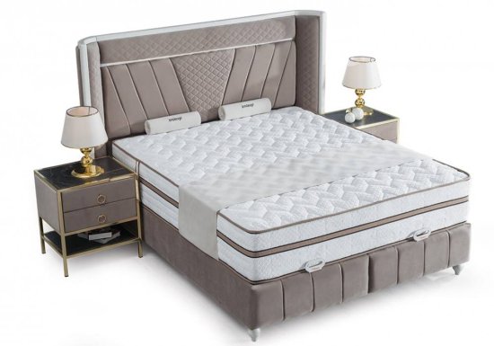 luxury κρεβάτι με κρυφό φωτισμό