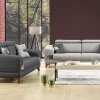 Μοντέρνο σετ καναπέδων με σύστημα relax