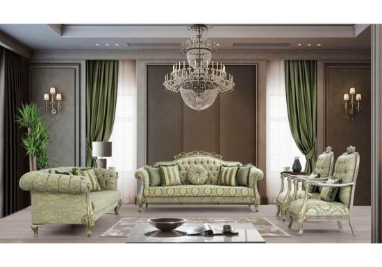 luxury prasino klasiko set