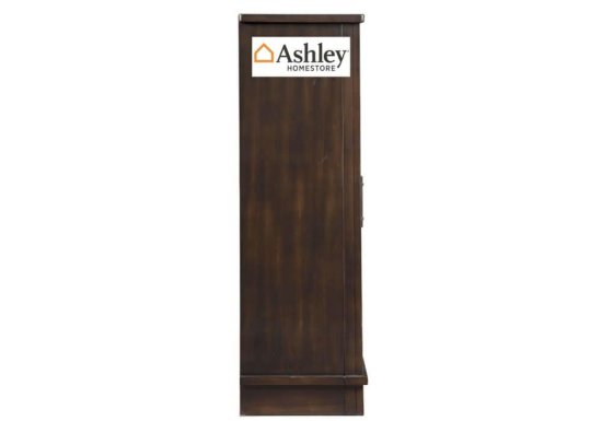 Ξύλινη βιτρίνα Ashley με συρόμενη πόρτα