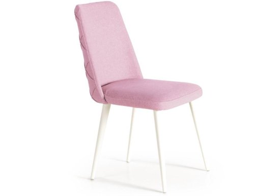 Νεανική μοντέρνα καρέκλα γραφείου ροζ Frezya