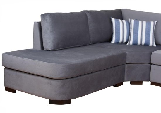 Καμπυλωτός καναπές μοντέρνας διακόσμησης