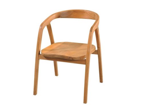 Μοντέρνα καρέκλα teak