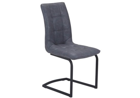 Άνετη Καρέκλα από Τεχνόδερμα και Βάση Σχήματος Π