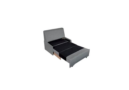 Υφασμάτινη Πολυθρόνα Κρεβάτι σε διαστάσεις Μ78 x Π95
