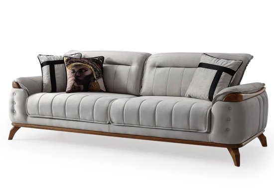 Καναπές κρεβάτι με boho μαξιλάρι
