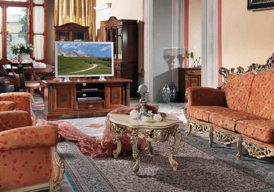 Luxury κλασικό έπιπλο τηλεόρασης 152ΜΧ65ΥΧ51Β