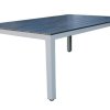 Τραπέζι με σκελετό αλουμινίου και τάβλες polywood 150X90