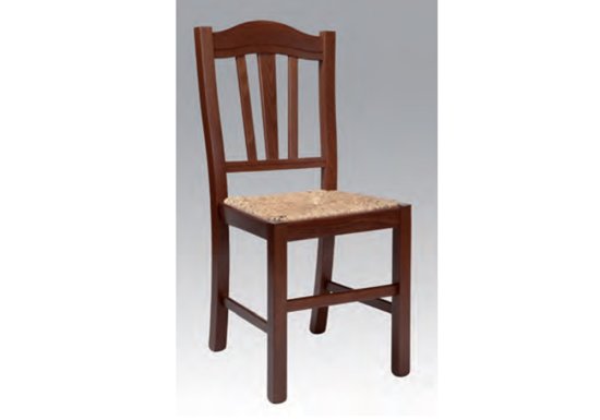 Ιταλική καρέκλα με 3 κάθετες γραμμές στην πλάτη