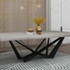Τραπέζι τραπεζαρίας με γκρι επιφάνεια - 2 διαστάσεις