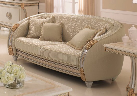 Luxury τριθέσιος αρχαιοελληνικός καναπές