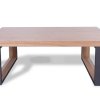 Μοντέρνο industrial τραπέζι με τετράγωνα πόδια