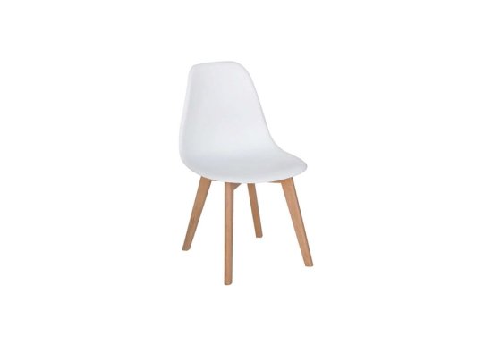 Καρέκλα ξύλινη λευκή