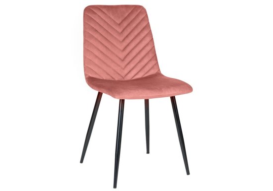 Άνετη καρέκλα από μέταλλο με special ύφασμα σάπιο μήλο