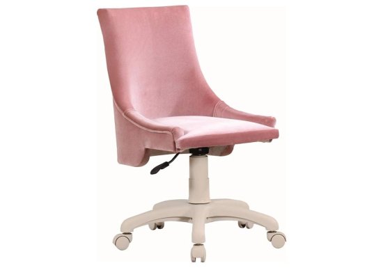 Ροζ καρέκλα γραφείου για κορίτσια.