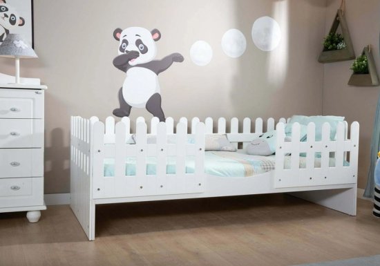 Παιδικό κρεβάτι montessori άσπρο