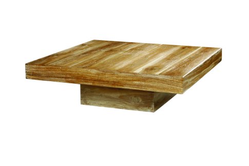 Τραπέζι Σαλονιού από Μασίφ Κορμό Δέντρου J-146504