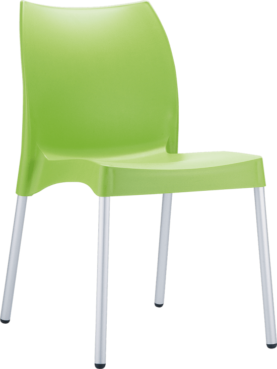 Καρέκλα από πολυπροπυλένιο και αλουμίνιο vita