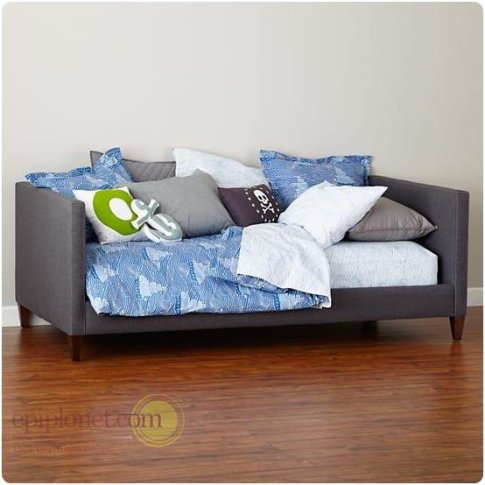 Καναπές μονό κρεβάτι υφασμάτινος E-110043