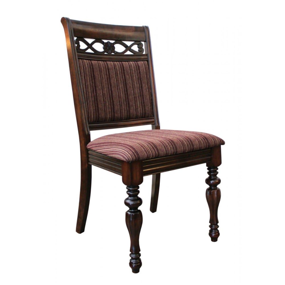 Υφασμάτινη νεοκλασσική καρέκλα G-135080