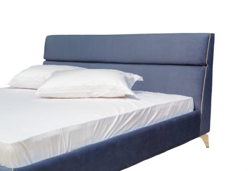 Επενδεδυμένο Κρεβάτι Με Ξύλινο Σκελετό IP-050470